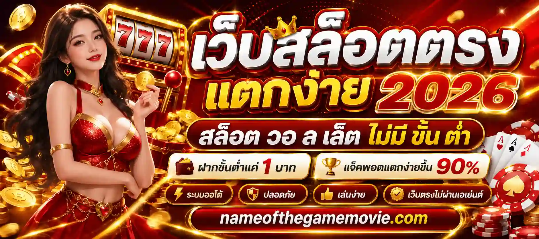 เว็บสล็อตตรง แตกง่าย 2026